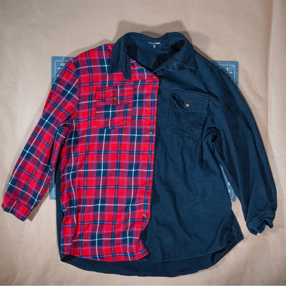 FASIONNOVA • REDBLACK FLANNEL